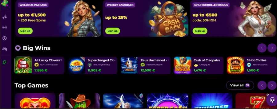 No deposit bonus Spinmama casino